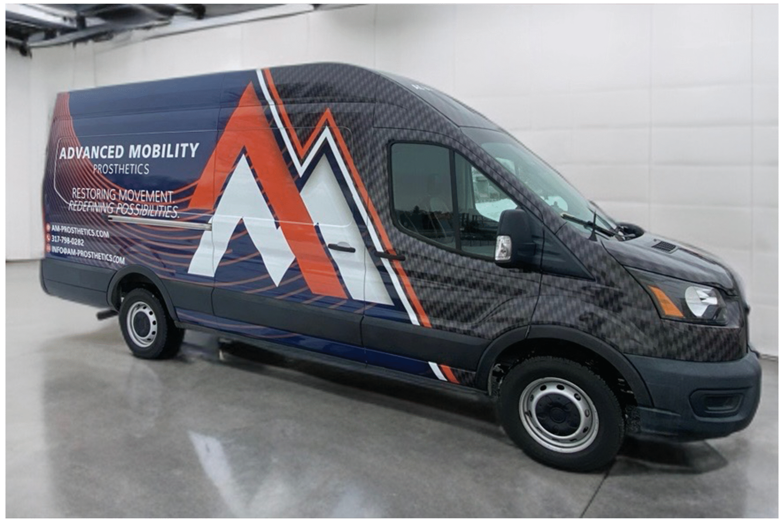 advanced mobility prosthetics mobile van